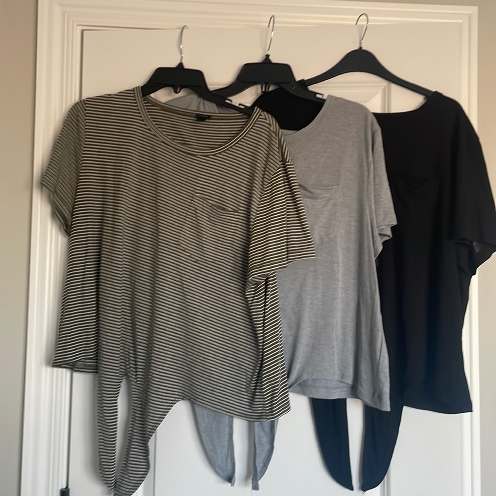 J. Crew Tie Bottom T-shirts